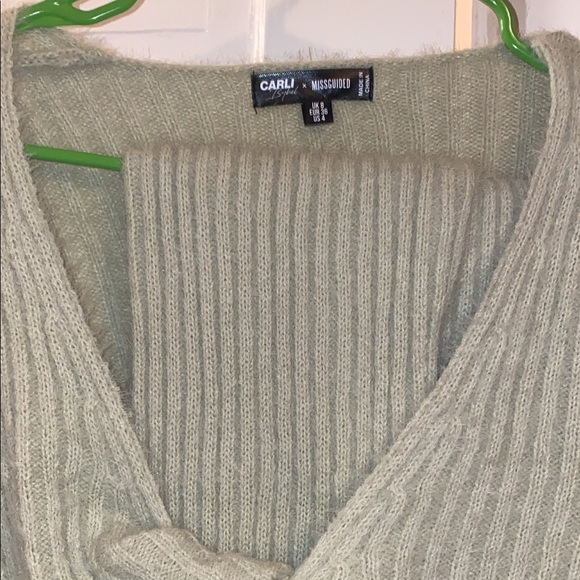 carli bybel x missguided sage co ord - Picture 5 of 5